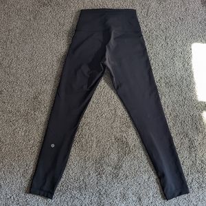 Lululemon Wunder Train Contour Fit High Rise Tight 25" leggings black